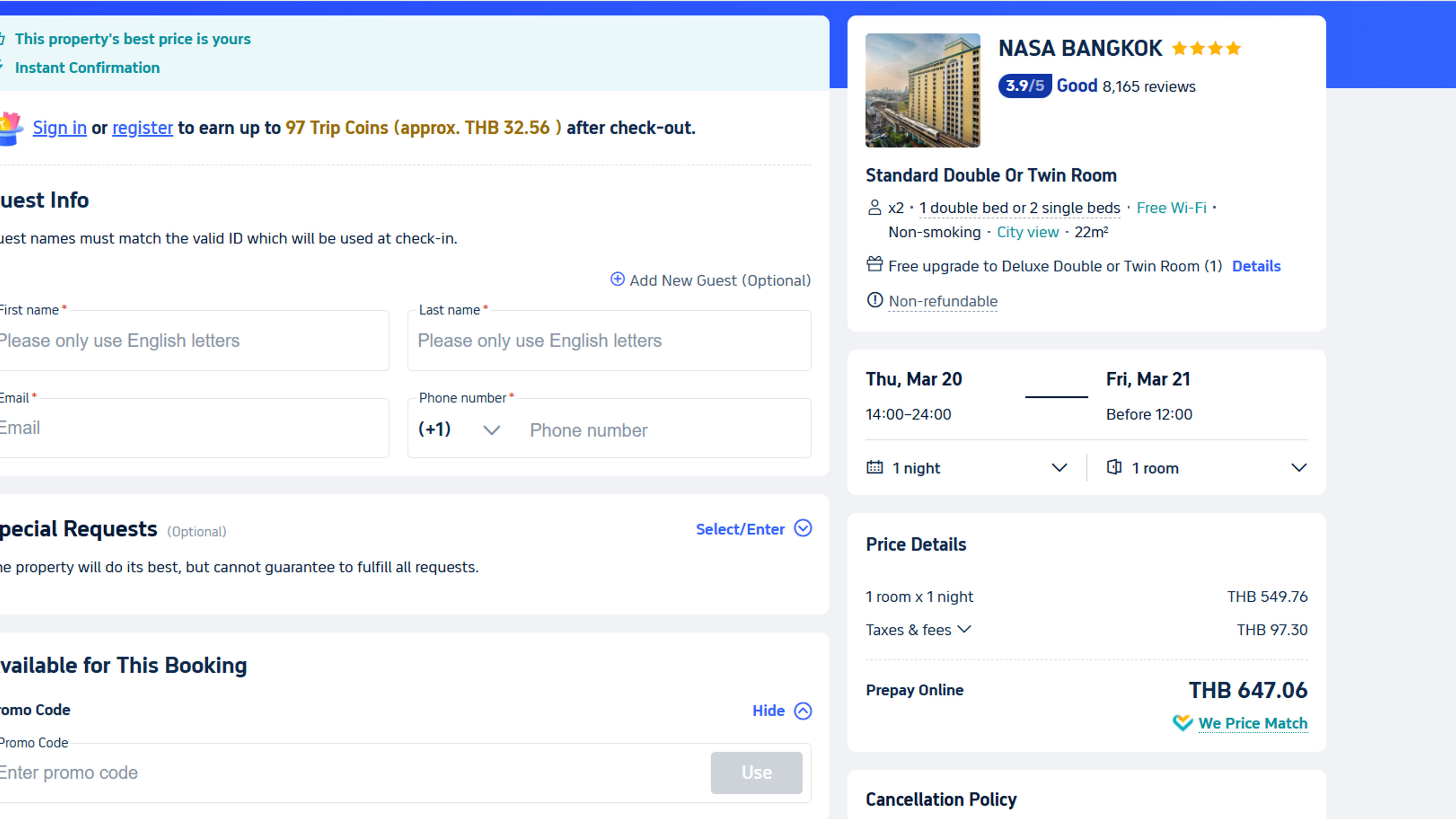 How to use coupon for Trip.com